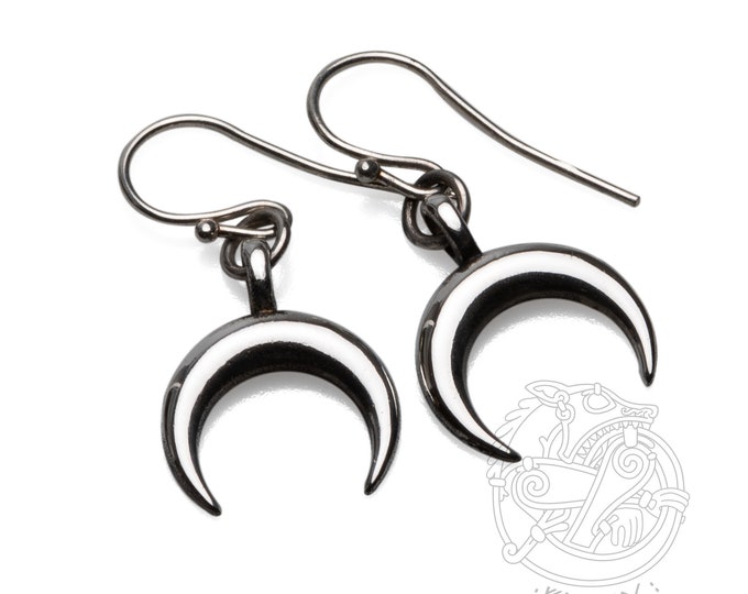 LUNULA Samll Earrings Sterling Silver