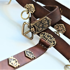 Alan nobleman BELT complete replica from Eshkakon (Northern Caucasus) IX-X Khazar Kaganate