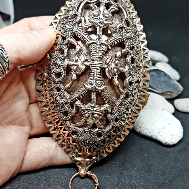 Bronze Viking TURTLE BROOCHES replica from Kaupang Norway | Etsy
