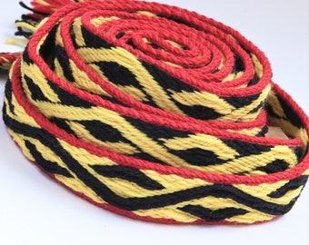 Tablet WOVEN BELT from Elisenhof, from 100% wool 2,6 cm width