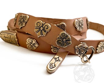 Viking Rus BELT complete replica from Timerevo, Kievan Rus, LARP, SCA