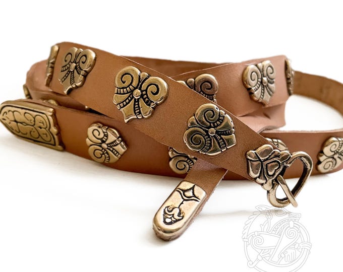 Viking Rus BELT complete replica from Timerevo, Kievan Rus, LARP, SCA