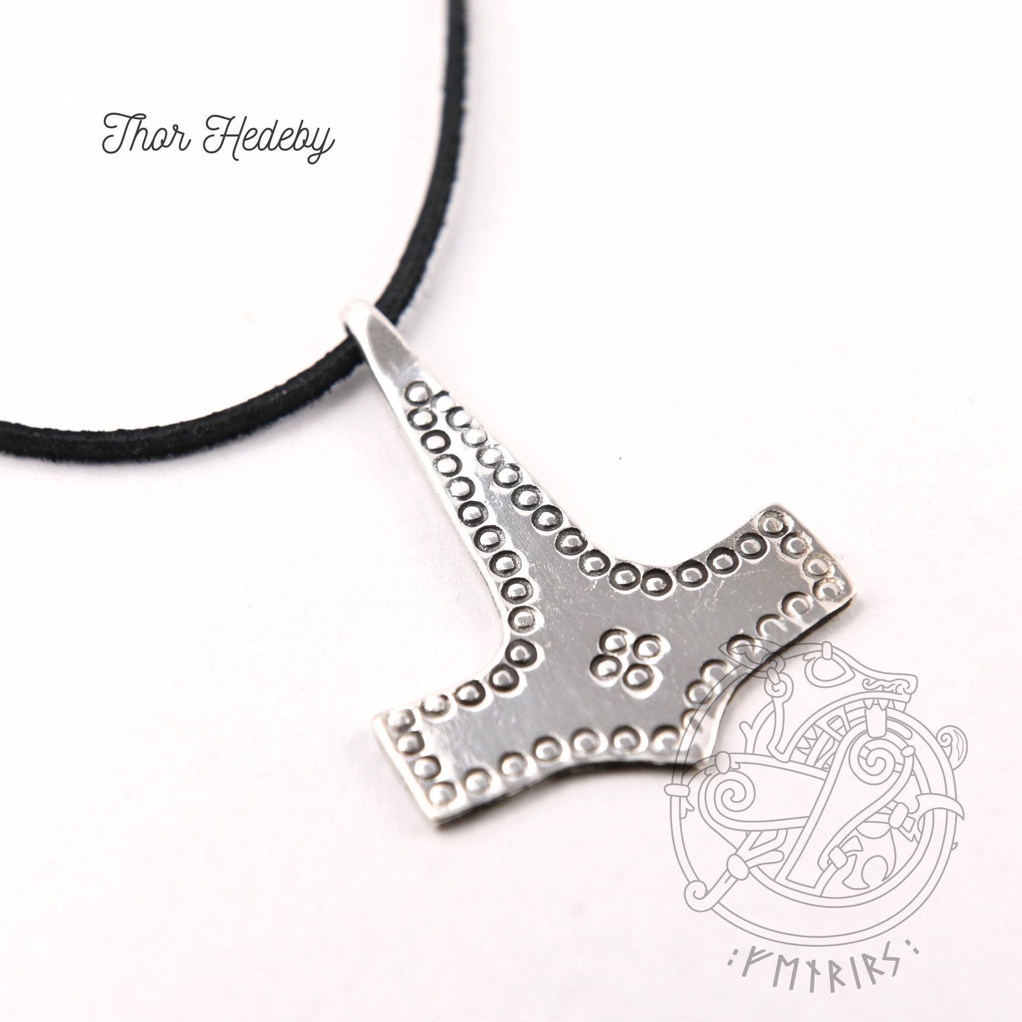 925 Silver Thor's Hammer Mjolnir Pendant – Epic Loot Shop