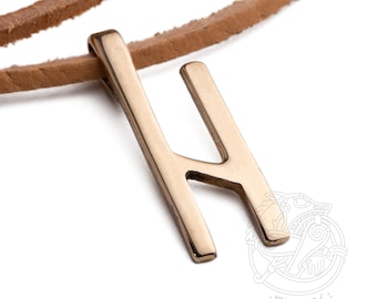 HAGALAZ Rune Pendant – Viking Talisman of Transformation & Protection | Norse Jewelry Amulet