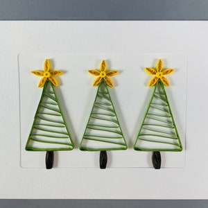 Christmas Tree Card 2025, Holiday Greeting Card, Christmas in July, Quilling Christmas gift, Holiday Tree Gift Card, Quilled Christmas Card