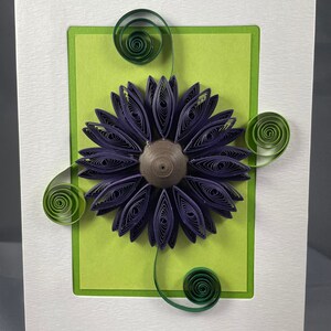 Carte de joyeux anniversaire pour maman, carte de fleurs violettes en papier 3D pour femme, carte florale pop-up pour elles, carte unique de joyeuse fête des mères pour sœur