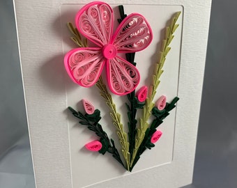 Buy Roses Wife Quilling Birthday Card — Larkwood Studio Buy