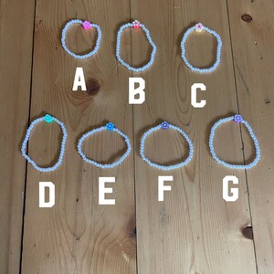 Rainbow Flower Bracelets