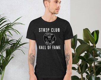 Front only Strip Club Music Hall of Fame T-Shirt