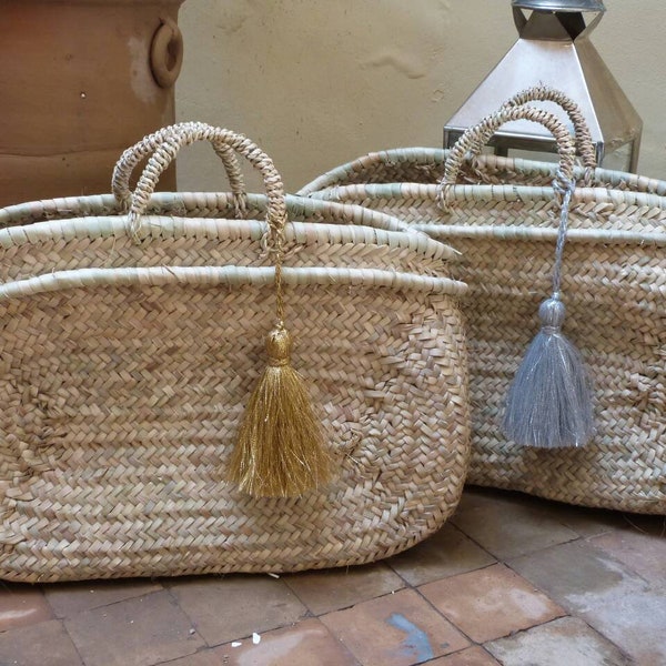 round straw basket, Strohtasche rund,sac en paille,summer tote,french basket,beach basket bag,straw beach bag, shopping bag,natural basket