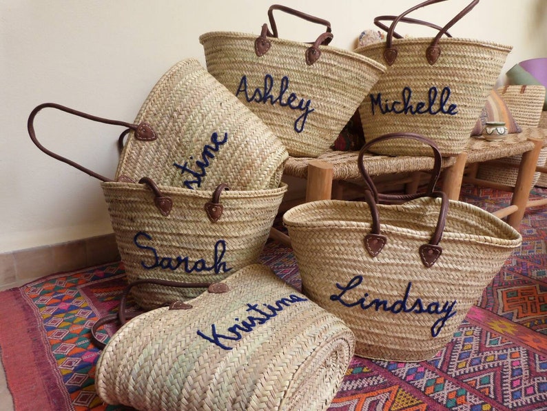 bride straw beach bag