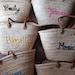 see more listings in the Personalized straw bags section