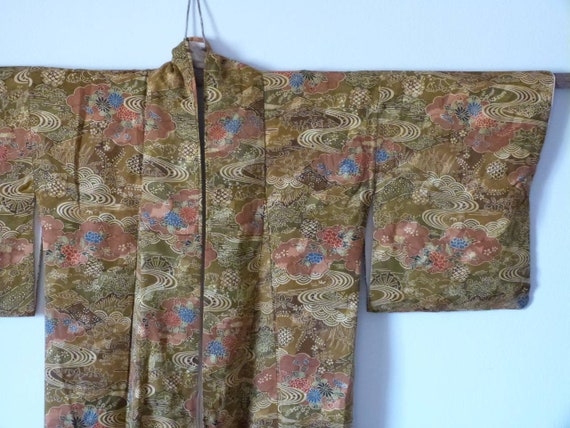 Vintage kimono, vintage japanese kimono,kimono jac