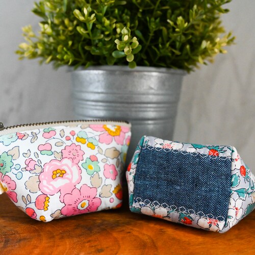 Little Cosmos Pouch PDF Sewing Pattern Zipper Pouch Pattern | Etsy