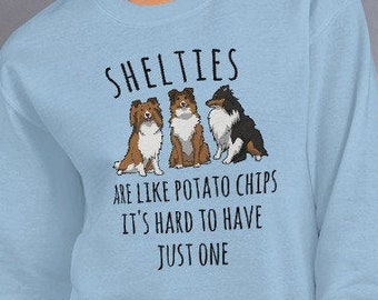 Sheltie Hund Raglan Damen Woman Sweatshirt High Class Hundemotiv