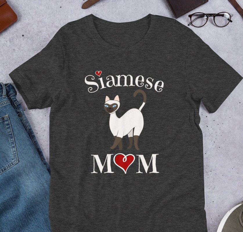 Siamese Cat Shirt, Siamese Cat Mom Shirt, Siamese, Siamese Cat Lover