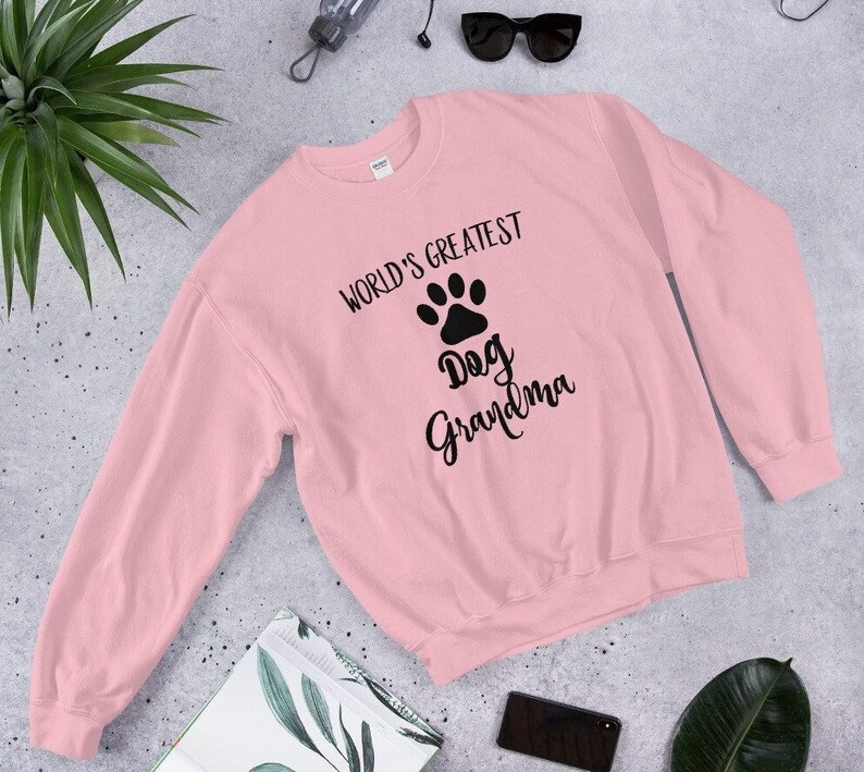 Dog Grandma Giftdog Grandma Sweatshirtgreatest Dog Etsy