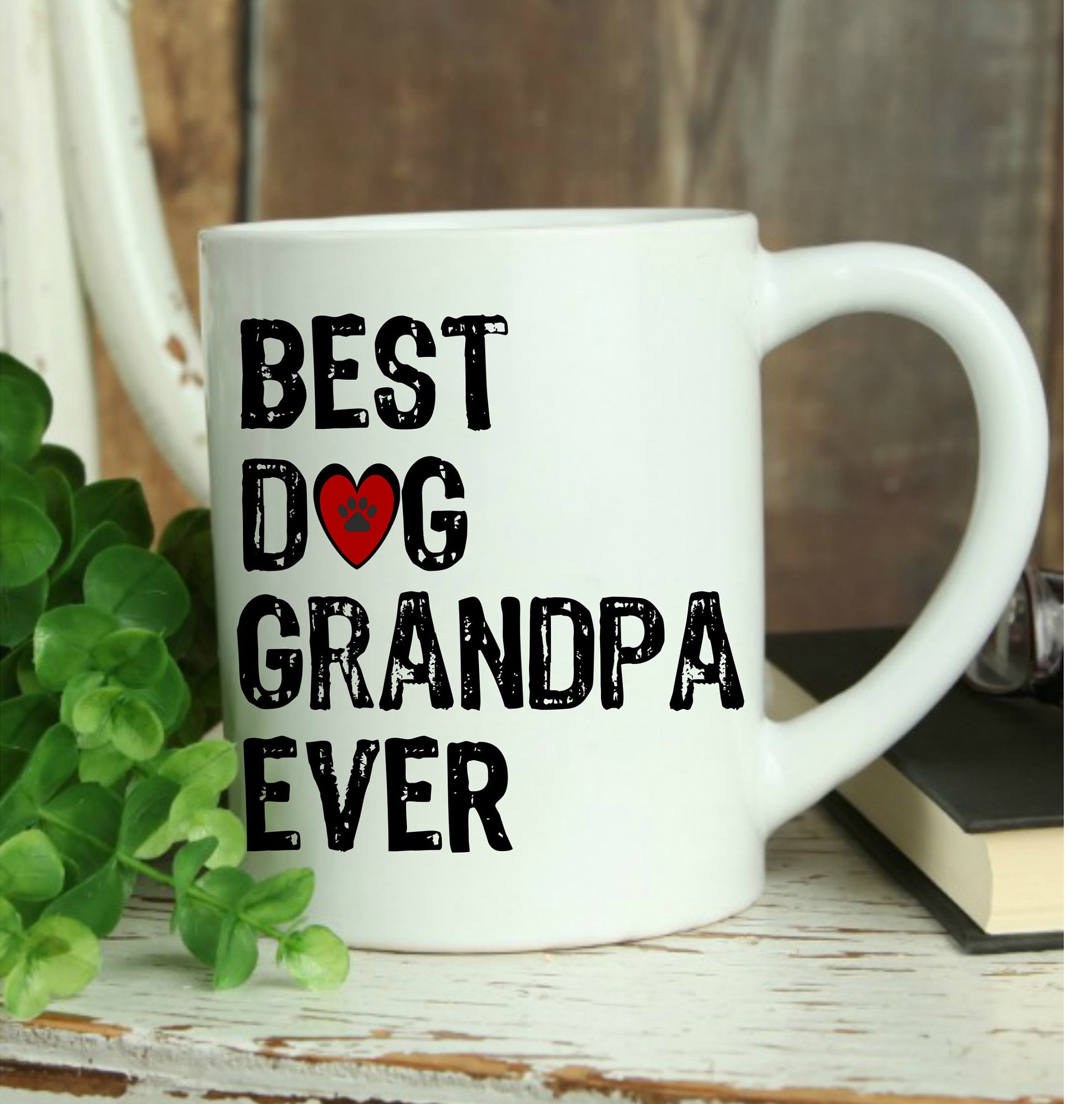 Dog Grandpa Gift, Dog Grandpa Mug, BEST Dog Grandpa Ever, Dog