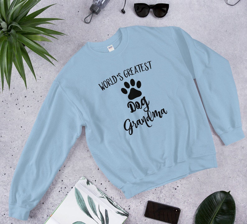 Dog Grandma Giftdog Grandma Sweatshirtgreatest Dog Etsy