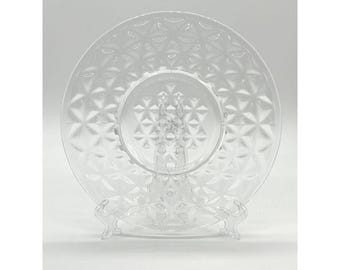 Plato antiguo Imperial Glass Mt. Vernon de 8 pulgadas de una boda de 1933.