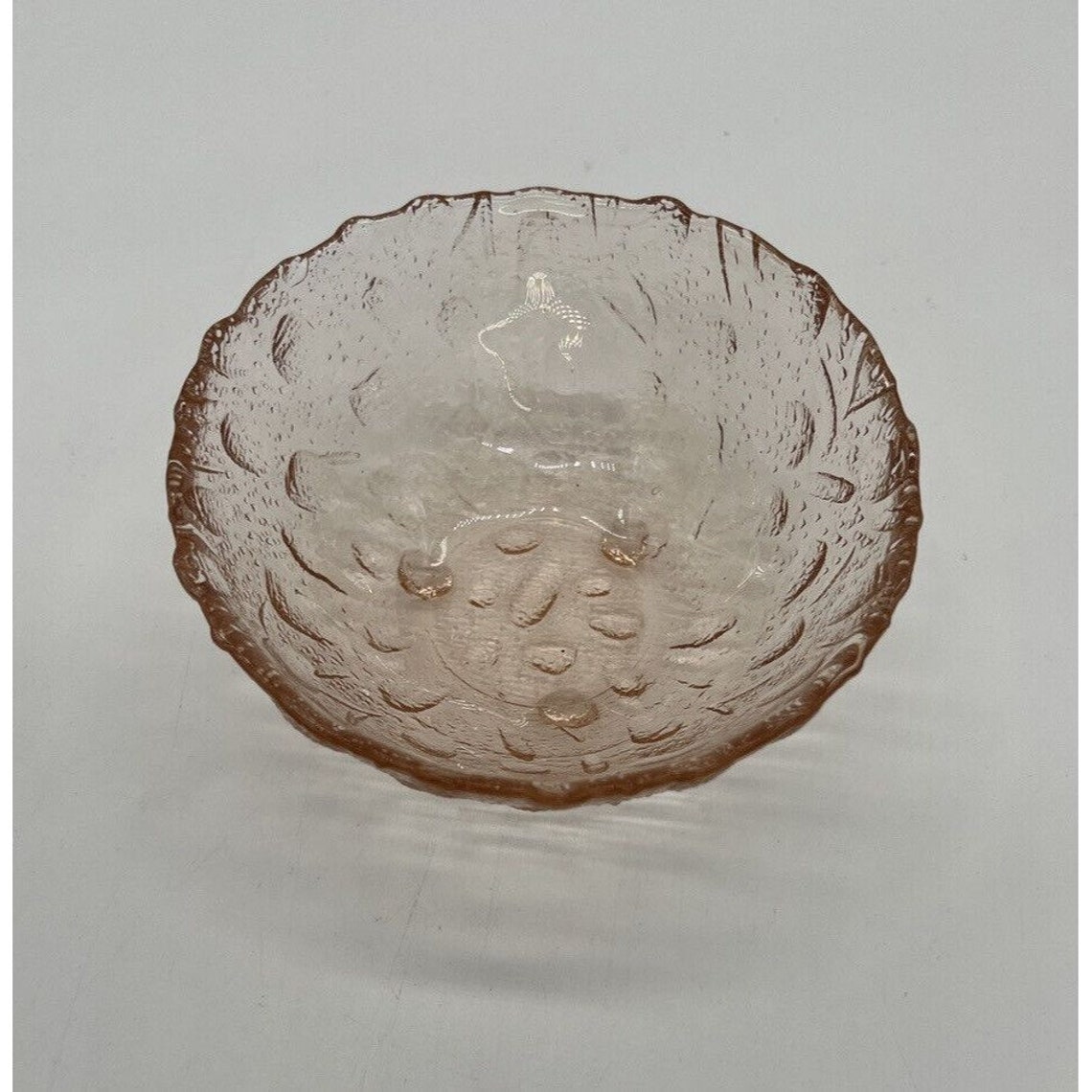 Rose Recycled Glass Bowls 4.5 Etsy