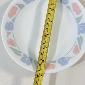 4) Vintage Corelle by Corning Friendship Pattern 6.75" Dessert/ Bread Plates