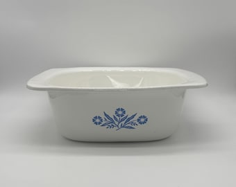 Vintage Corning Ware P-34 Blaue Kornblume 4 QT Vintage Auflaufform