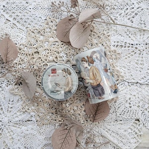 Ruban PET I Café Analog x Windry R. I Âme sœur I Fille I Esthétique I Collage I Journal I Journal intime I Scrapbooking I Décoration I Paix