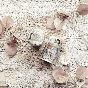 PET Tape I Journal Pages x Windry R. I Bouquets I Mädchen I Ästhetik I Collage I Journal I Scrapbooking I Dekoration