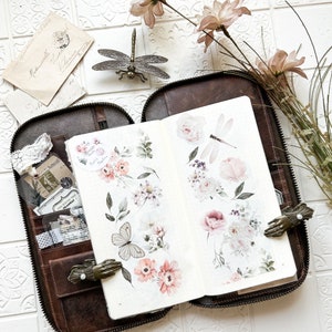 Washi Tape I Lauli's Papeterie I Bronté I Fiori I Romanticismo I Estetica I Collage I Journal I Scrapbooking I Decorazione
