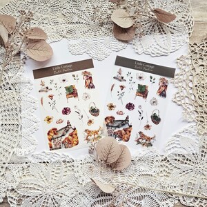 Pegatinas I Lauli's Papeterie Little Cottage I Collage I Scrapbooking I Diario I Bujo I Tarjeta I Decoración