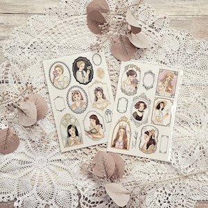 Imprimés I Pages de journal x WINDRY R. - Bibelots I Filles I Journal I Collage I Scrapbooking I Romance