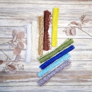Grid Mesh I 9 Different Colors I 20 x 50 cm I Collages I Decoration I DIY