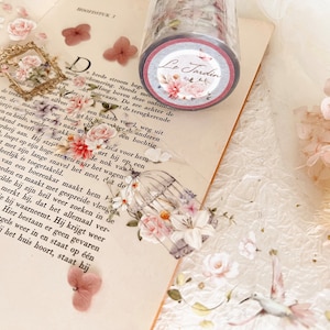 PET Tape I Le Jardin Design | Florales I Klebeband I Journal I Scrapbooking I Vintage I Collage I Floral