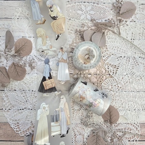 Nastro PET I Listeninda x Windry R. Ciao! Modestia I Ragazze I Estetica I Collage I Diario I Scrapbooking