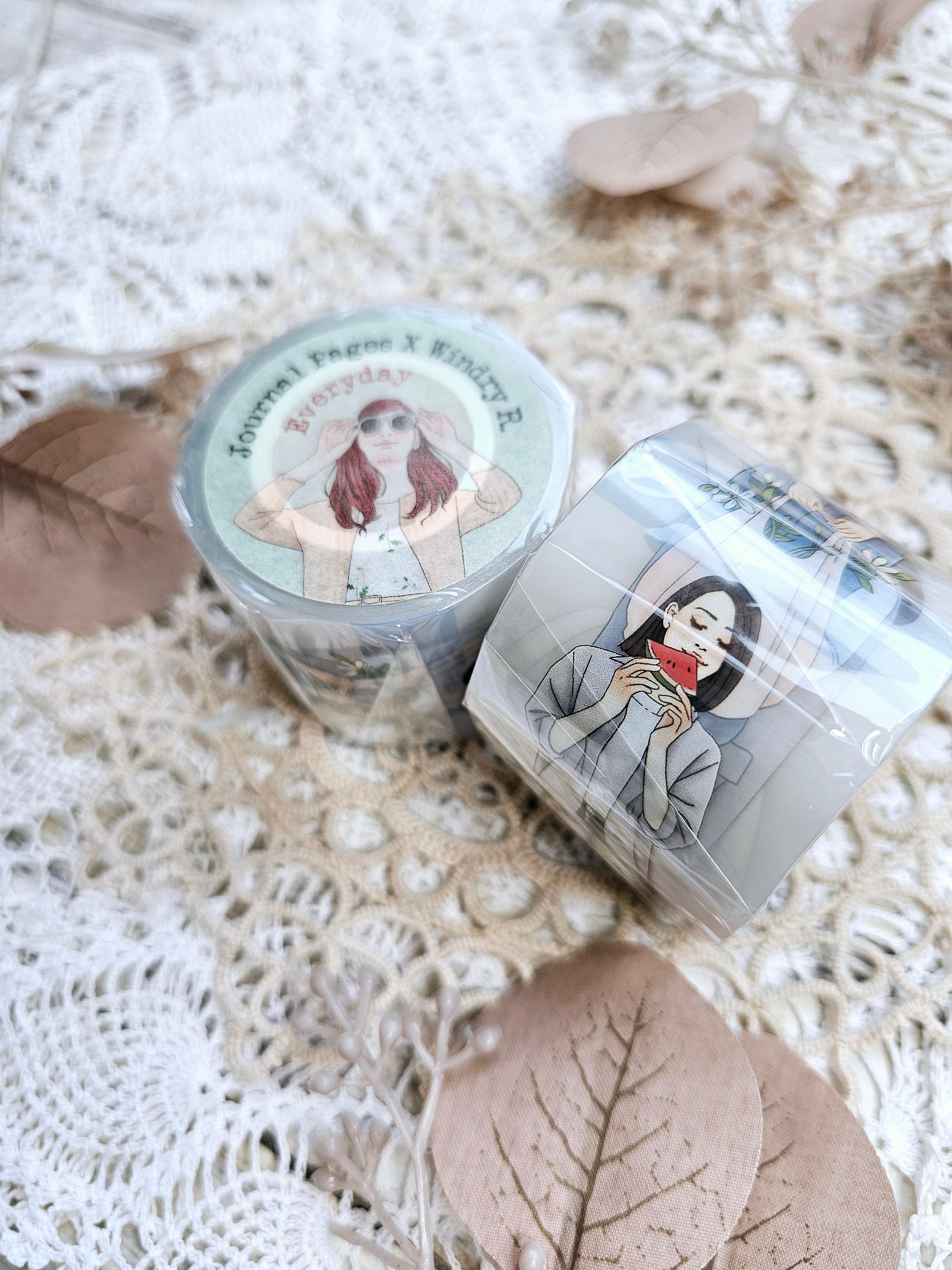 PETテープ「Everyday B」 – ウィンドリー・R.による少女モチーフ