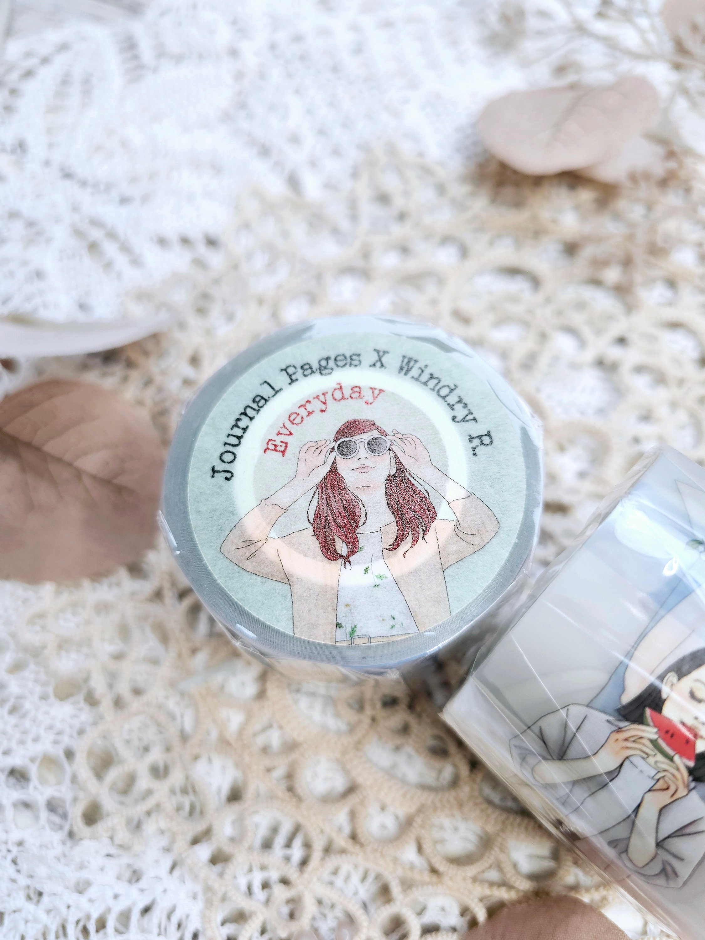 PETテープ「Everyday B」 – ウィンドリー・R.による少女モチーフ