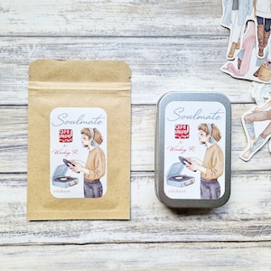 Adesivi I Cafe Analog x Windry R. I Anima gemella I Ragazza I Estetica I Collage I Diario I Pace I Scrapbooking I Decorazione