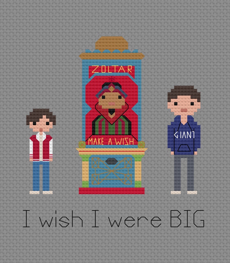 Big Cross Stitch Pattern Instant Download PDF Stitchedflix - Etsy