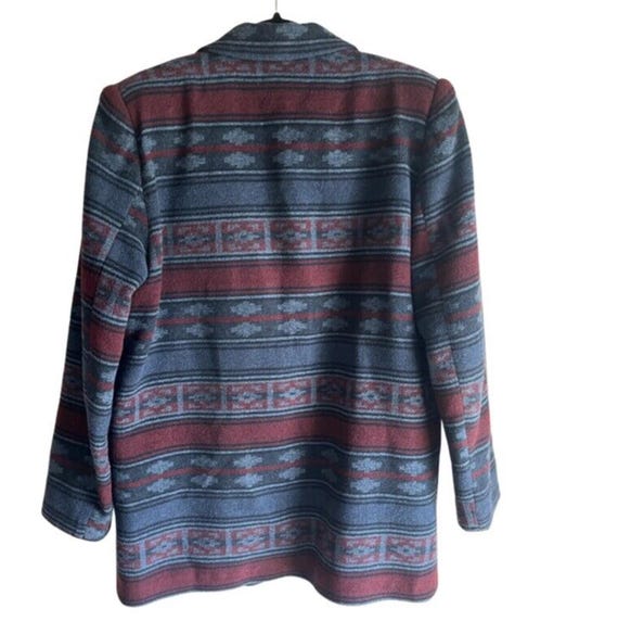 Braetan SIZE M Southwest Aztec Wool Blend Blazer … - image 2