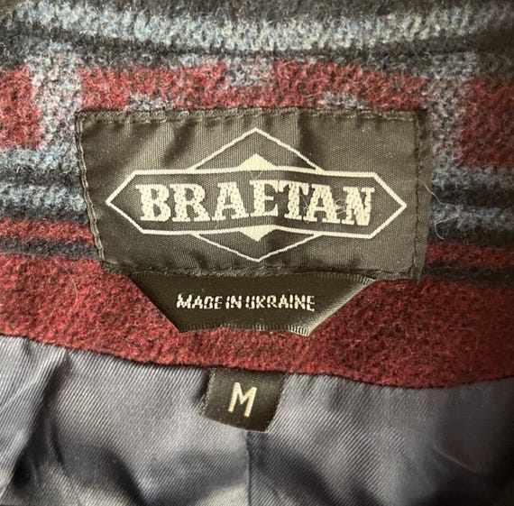 Braetan SIZE M Southwest Aztec Wool Blend Blazer … - image 3