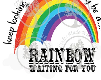 Rainbow Waiting Etsy