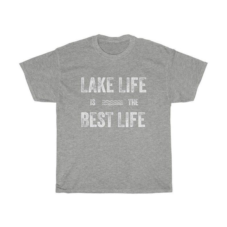 Camping-Hiking Glamping Tee Trendy, Adventure Lake Life Is The Best Life Lake Shirt Outdoor Shirt Lake Life Shirt