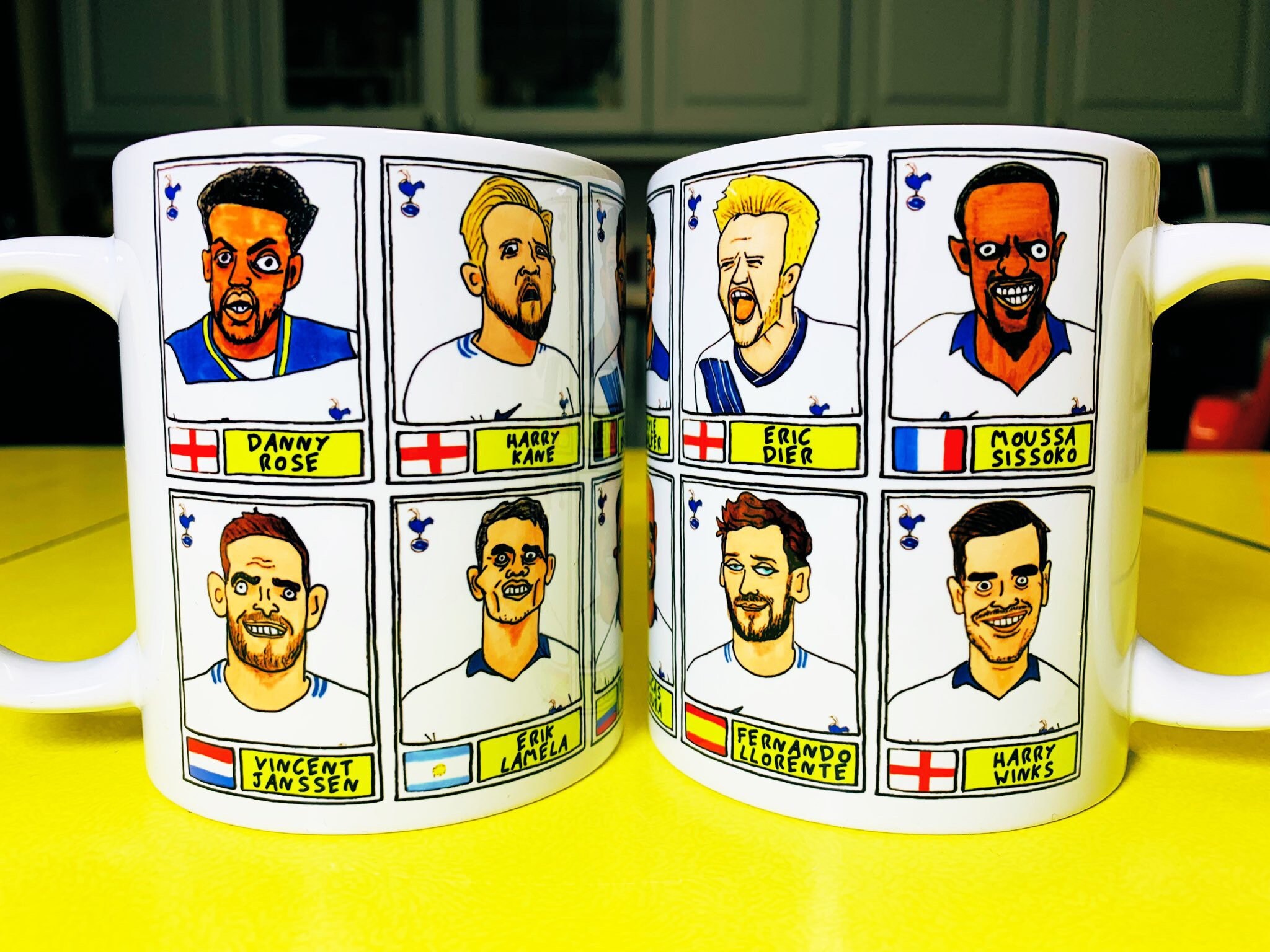 Thfc Stickers Spurs Volume 2 No Score Draws Mug Set - Set of TWO 11oz Ceramic Mugs ...