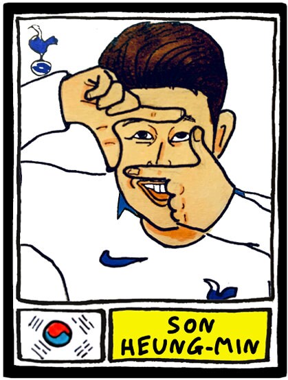 Thfc Stickers Spurs Volume 2 - No Score Draws Poch Edition - A3 Print of 24 Hand ...