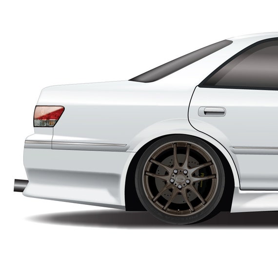 JZX100 マーク2、チェイサーとクレスタのデザインプリント JZX100 マーク2、チェイサーとクレスタのデザインプリント