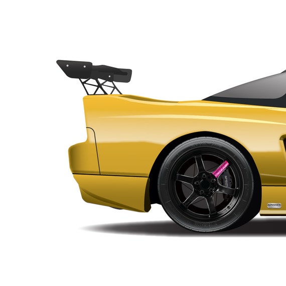 JDMカーポスター：NSX、スープラ、RX7、GT-Rの自動車アートプリント