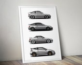 Accord Type R & Torneo Euro R Generation Print, CH1, CL1 and