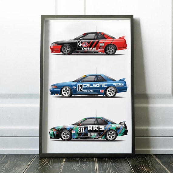 完売】 AUTO STP art GT-R R32 GTR タイサン group A スカイライン
