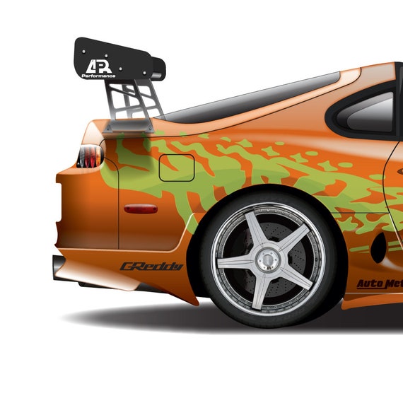 The Fast and the Furious: Brian O'conner Supra MK4 JZA80